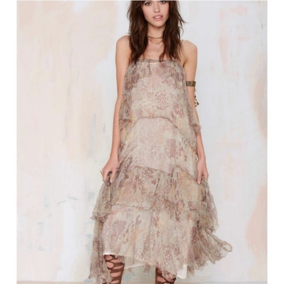 Mes Demoiselles Paris Crinkled Chiffon Dress - Picture 2 of 7